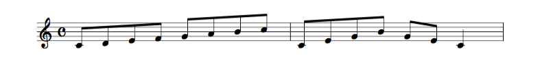 jazz sheet music scale code1