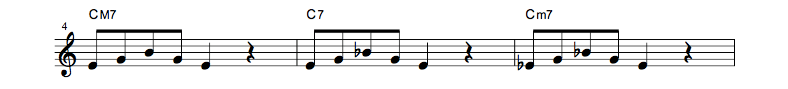 jazz sheet music scale code5