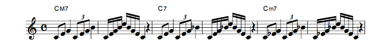 jazz sheet music scale code8