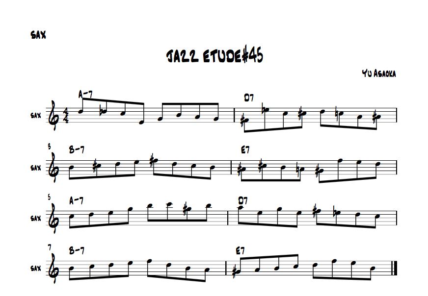 jazzetude#45